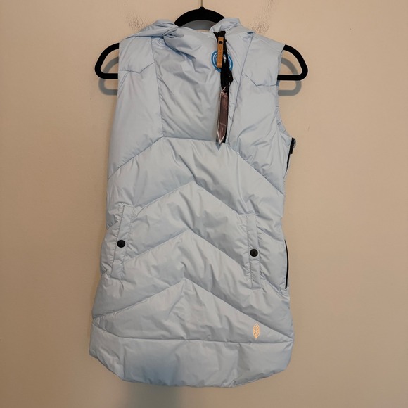 Indygena Jackets & Blazers - NWT Indygena Selimut vest dress puffer XS blue outdoor ski casual
